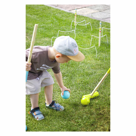 Small Foot - Houten Croquet Buitenspel, 20dlg.