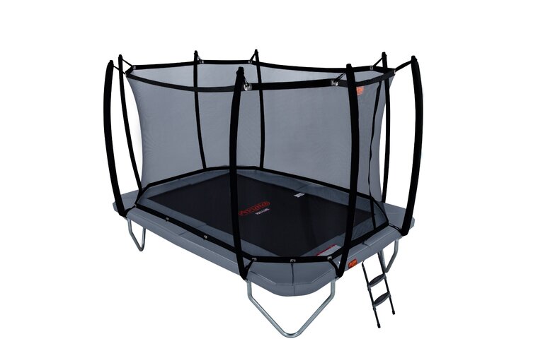 Avyna Trampoline Veiligheidsnet 380x255 Los - Zwart (G3)