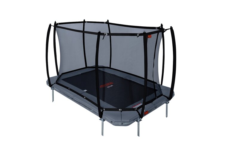 Avyna Trampoline Veiligheidsnet 380x255 Los - Zwart (G3)