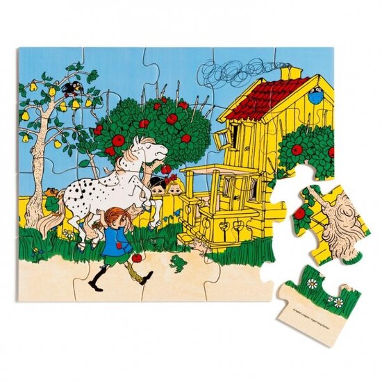 Micki Pippi Langkous Legpuzzel (20 Stukjes)