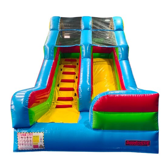 Springkussen High and Colorful Slide (pvc) &ndash; Avyna