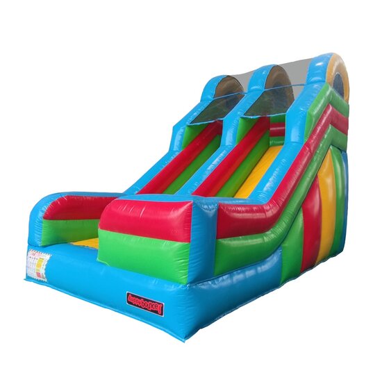 Springkussen High and Colorful Slide (pvc) &ndash; Avyna