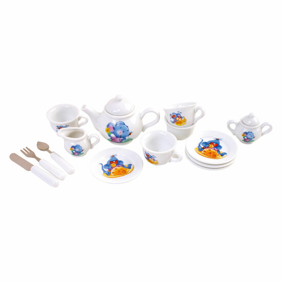 Small Foot - Houten Picknickmand met Servies Romantisch, 30d