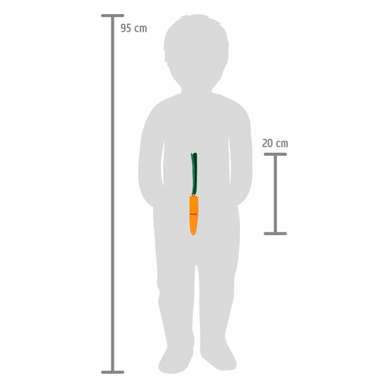 Small Foot - Houten Snij- en Speeleten Groenten Set, 13dlg.