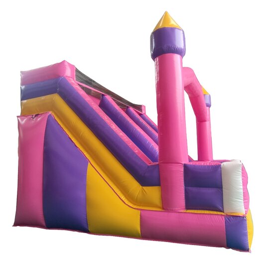 Springkussen Double Slide and Fun Girls (pvc) &ndash; Avyna