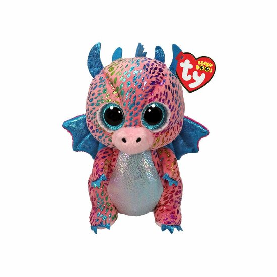 Ty Beanie Boo&#039;s Flint Dragon 15cm