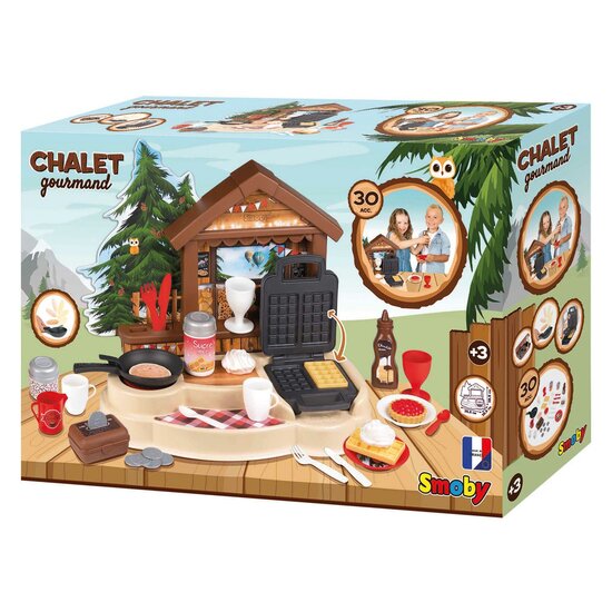 Smoby Winter Chalet met Accessoires, 30dlg.