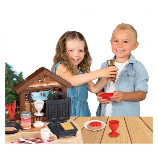 Smoby Winter Chalet met Accessoires, 30dlg.