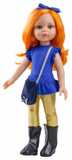 Paola Reina Pop Amigas Carina Oranje Haar (32Cm)