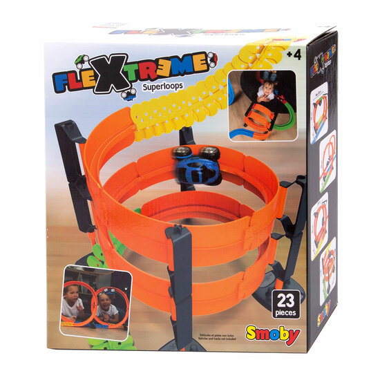 Smoby Flextreme Superloops Racebaan Set, 23dlg.