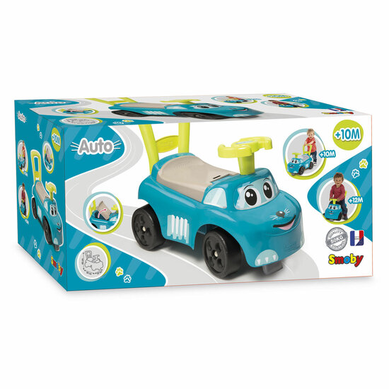 Smoby Auto Ride-on Blauw