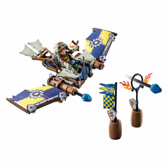 Playmobil Novelmore Dario&#039;s zweefvliegtuig - 71211