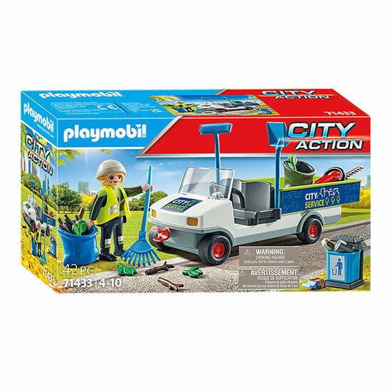 Playmobil City Action Electrische Straatveegmachine - 71433