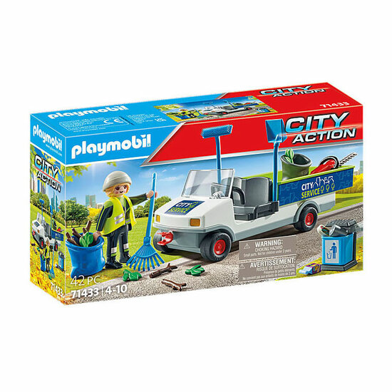 Playmobil City Action Electrische Straatveegmachine - 71433