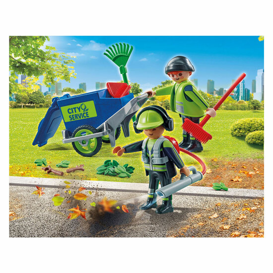 Playmobil City Action Figurenset Schoonmaakteam - 71434