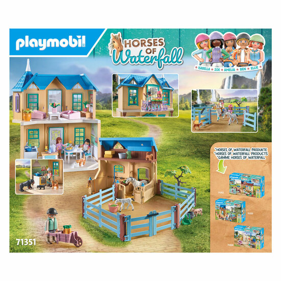 71351 - Playmobil Horses of Waterfall - Ranch de Waterfall