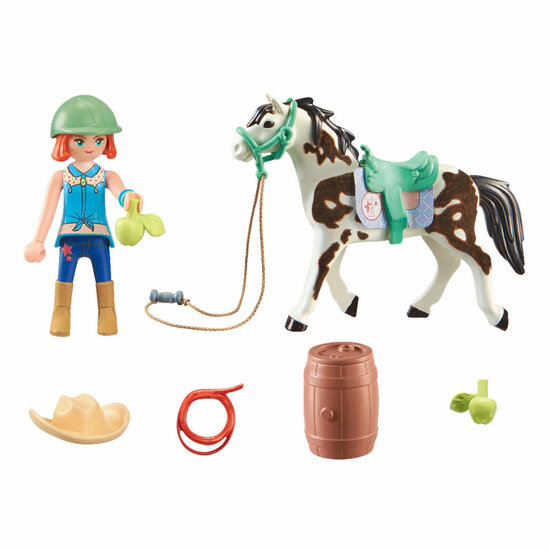 Playmobil Horses of Waterfall Ellie en Sawdust Speelset - 71358