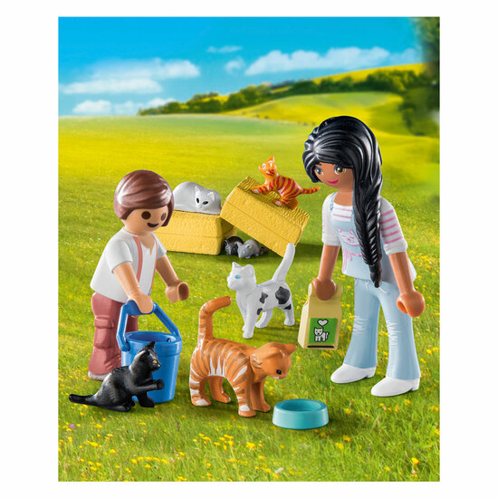 Playmobil Country Kattenfamilie - 71309