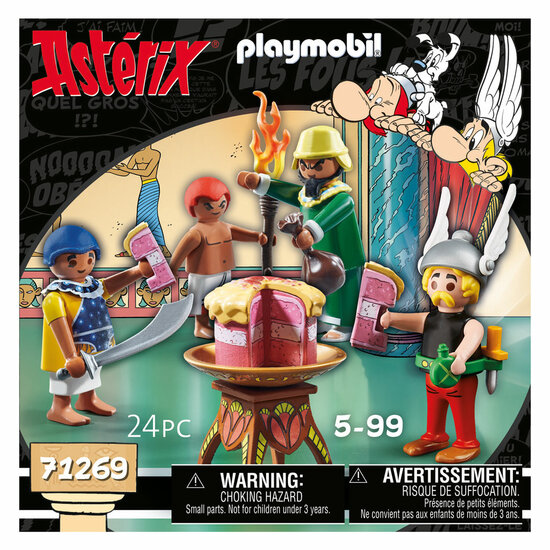 Playmobil Asterix: De vergiftigde taart van Plurkis - 71269