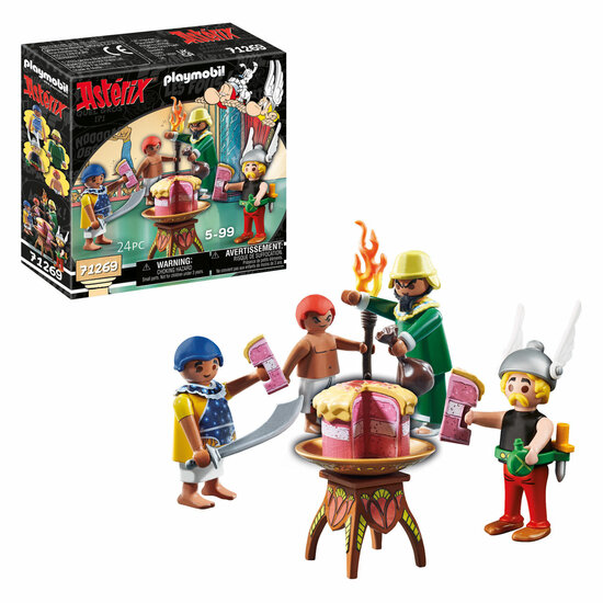 Playmobil Asterix: De vergiftigde taart van Plurkis - 71269