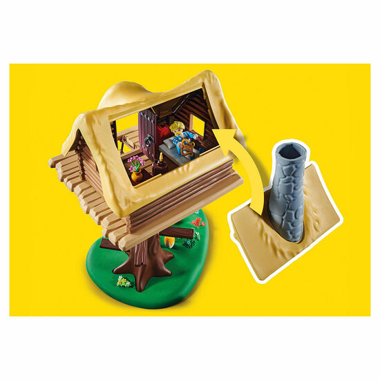 Playmobil 71016 Asterix Kakofonix Met Boomhut