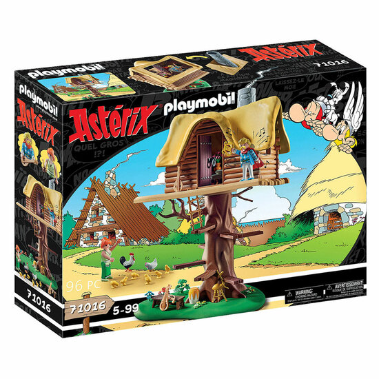 Playmobil 71016 Asterix Kakofonix Met Boomhut