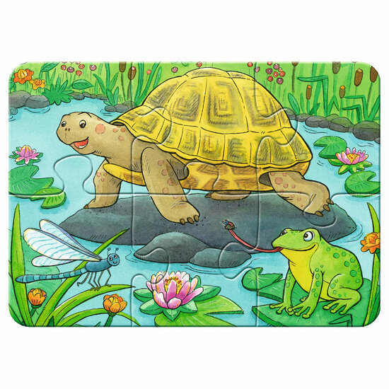 Schattige Huisdieren Puzzel, 4in1