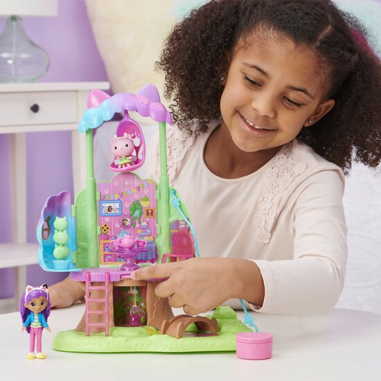 Gabby&#039;s Dollhouse Kitty&#039;s Fairy&#039;s Garden Treehouse