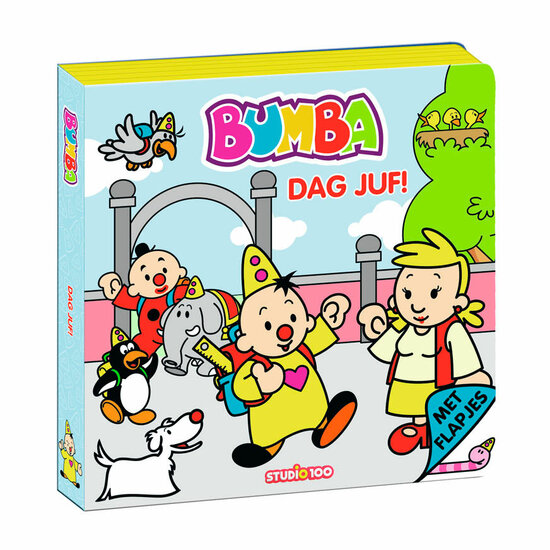 Bumba Foamboek met Flapjes - Dag Juf