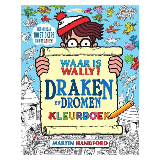 Waar is Wally? Draken en Dromen Kleurboek