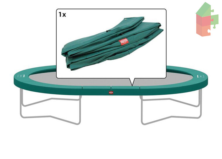Berg Grand Champion - Regular Beschermrand 350X250 Groen