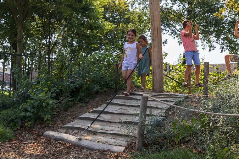 Robinia Balanceerstructuur voor openbaar gebruik 530cm x 690cm