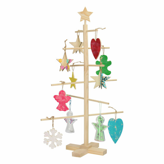 Houten Kinder Kerstboom, 60cm