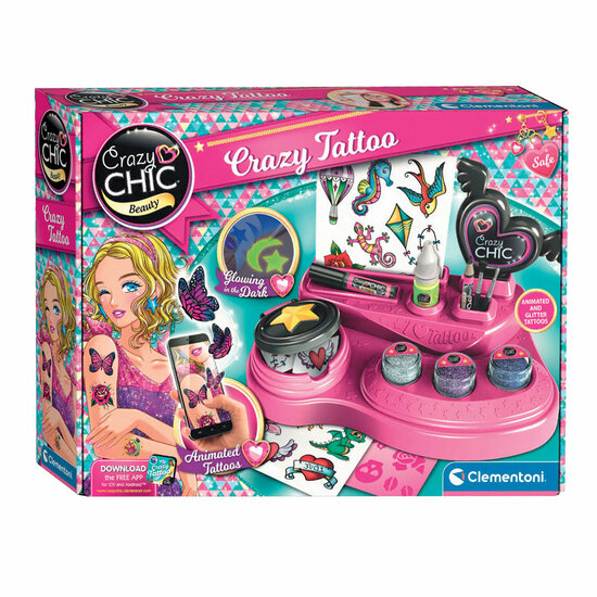 Clementoni Crazy Chic Crazy Tattoo Studio