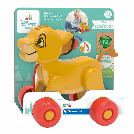 Clementoni Baby Disney Houten Loopfiguur - Simba