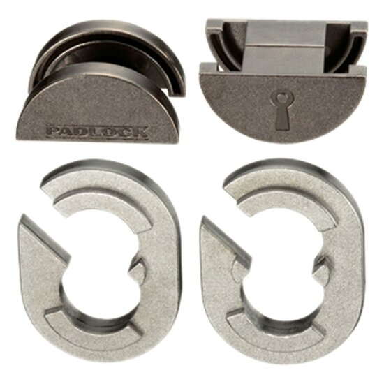 Huzzle Cast Breinpuzzel - Padlock*****