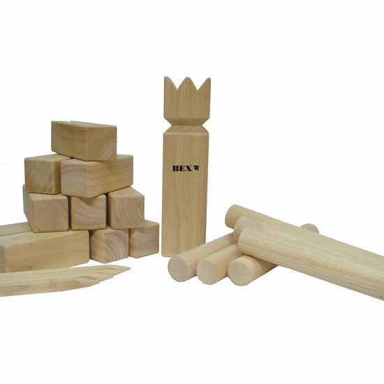 Kubb Original Rubberhout