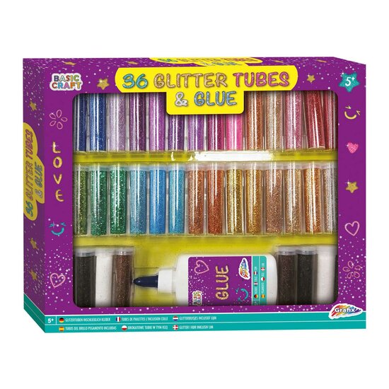 Glitterset Deluxe Set, 37dlg.