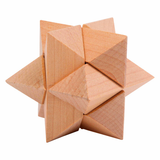 Small Foot - Houten Breinpuzzels, Set van 4