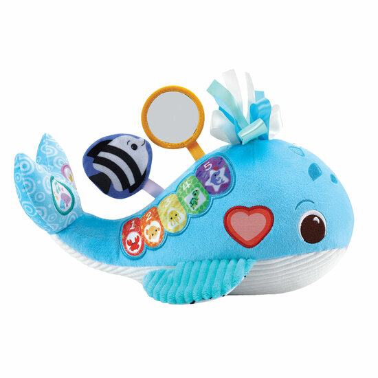 VTech Play Green Knuffel en Leer Walvis