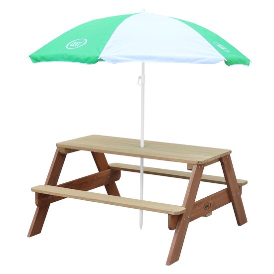 AXI Parasol ⌀125 cm Groen/wit