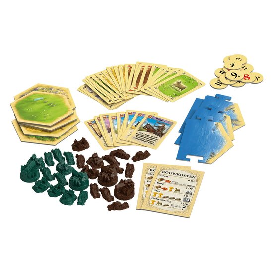 Catan - Uitbreiding Basisspel, 5-6 spelers Bordspel