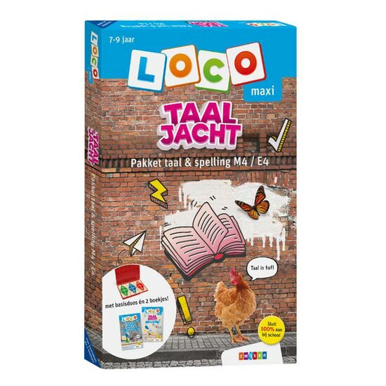 Maxi Loco Pakket Taaljacht - Taal &amp; Spelling M4 / E4