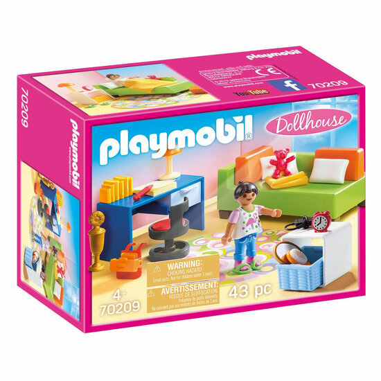 Playmobil Dollhouse Kinderkamer met Bedbank - 70209