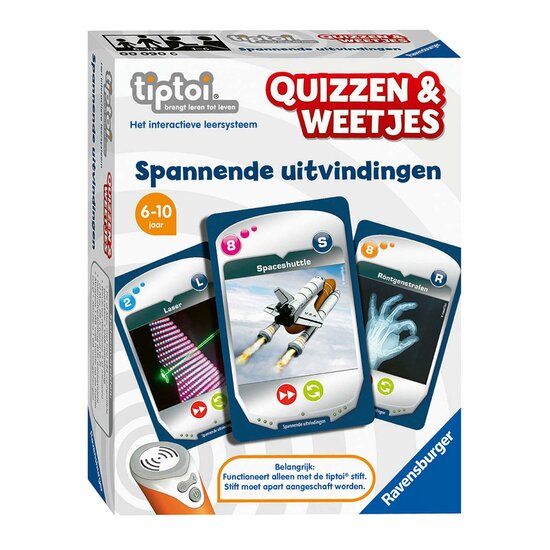 Tiptoi Quizzen &amp; Weetjes - Uitvindingen