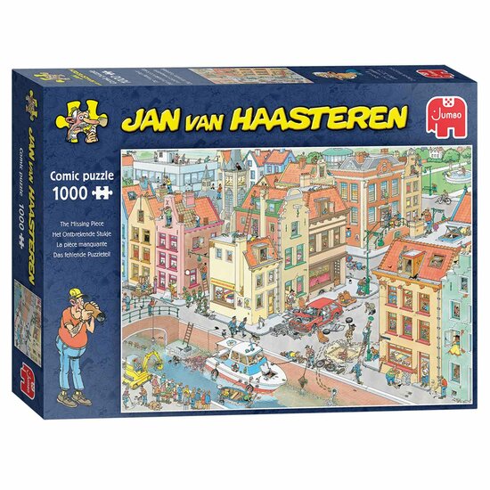 Jan Van Haasteren Legpuzzel - Het Ontbrekende Stukje, 1000st.