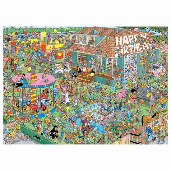 Jan van Haasteren Legpuzzel - Birthday Party, 1000st.