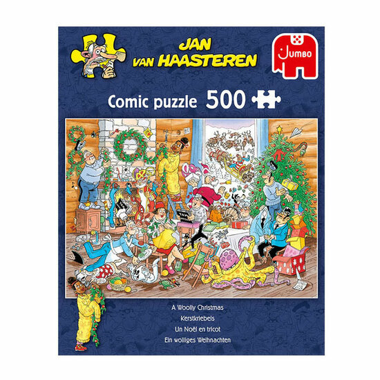 Jan van Haasteren Legpuzzel - Kerstkriebels, 500st.