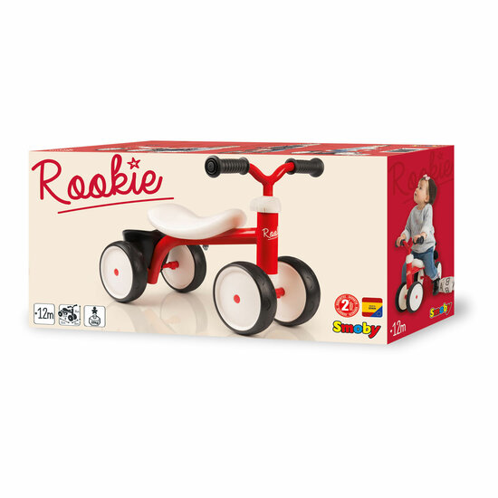 Smoby Rookie Ride-On Loopauto Rood