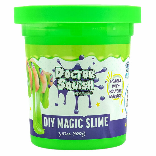 Doctor Squish Slijm Value Pack - Groen en Paars, 240 gram